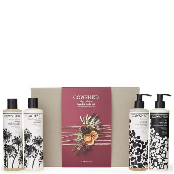 Cowshed Signature Hand and Body Set (Worth £75)