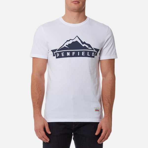 Penfield Men's Mountain T-Shirt - White