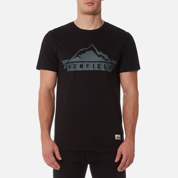 Penfield Men's Mountain T-Shirt - Black