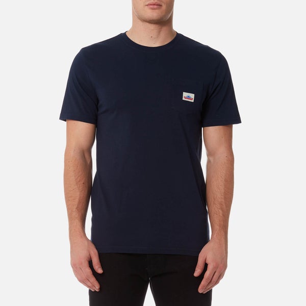 Penfield Men's Label T-Shirt - Navy