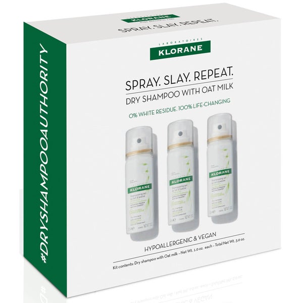 KLORANE Spray, Slay, Repeat Dry Shampoo Kit (Worth $30)