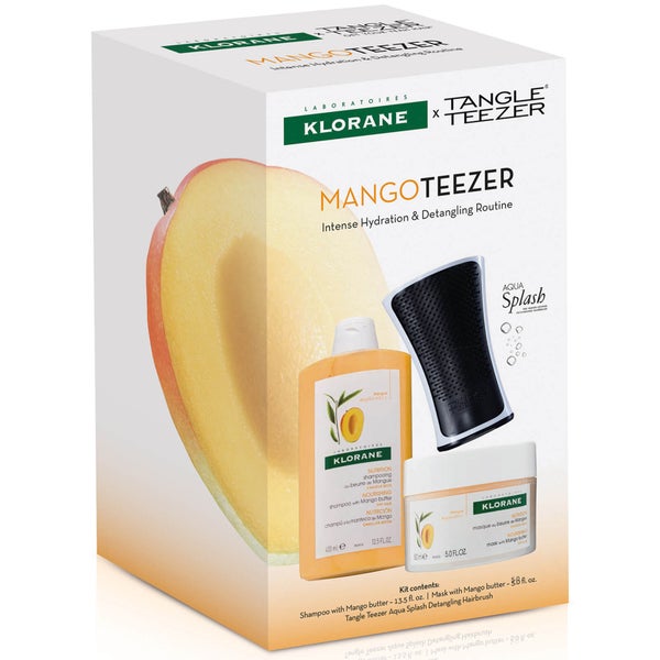 KLORANE Mango Teezer: Intense Hydrating and Detangling Routine (Worth $62)