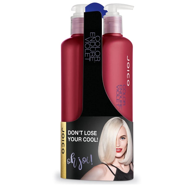 Joico Color Endure Violet Shampoo and Conditioner Duo 500ml (Worth £46.50)