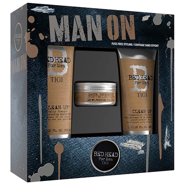 TIGI Bed Head for Men Man On Gift Pack (Worth £34.85)