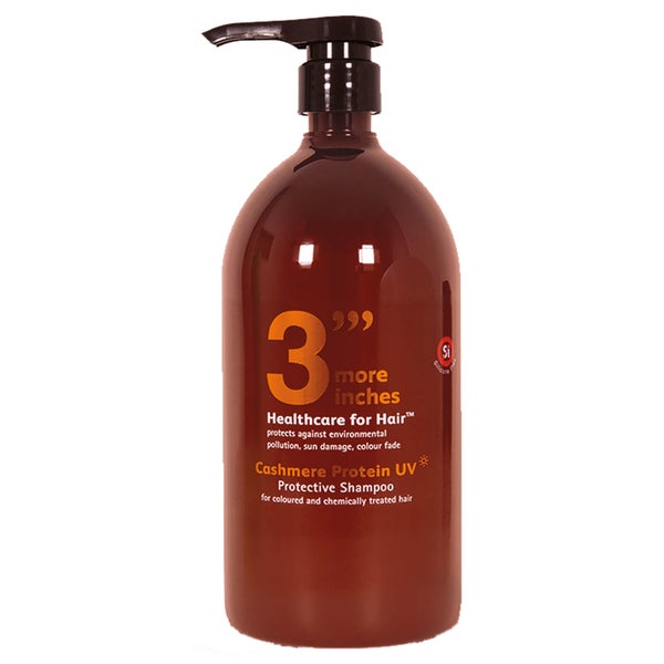 3 More Inches Cashmere Protein UV Protective Shampoo 1L