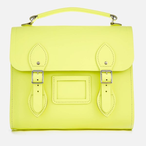 The Cambridge Satchel Company Women's Barrel Backpack - Neon Yellow