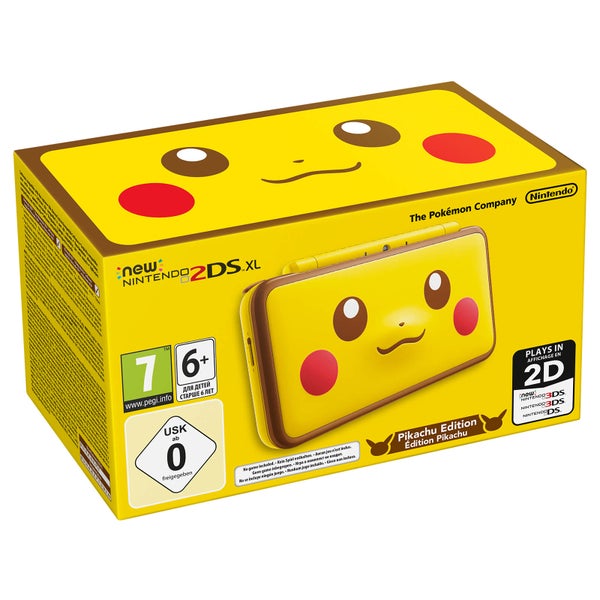 Nouvelle Nintendo 2DS XL Édition Pikachu