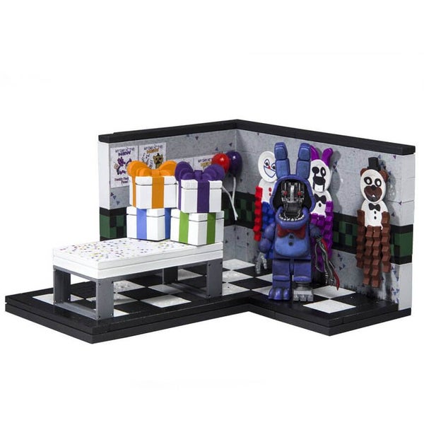 McFarlane Five Nights At Freddy's Paper Pals Party With Withered Bonnie Small Action Figure Set