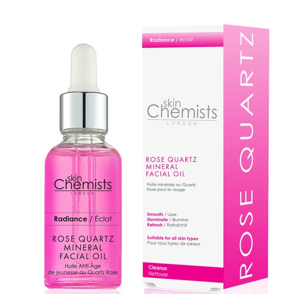 skinChemists London Rose Quartz Mineral Facial Oil 30 ml