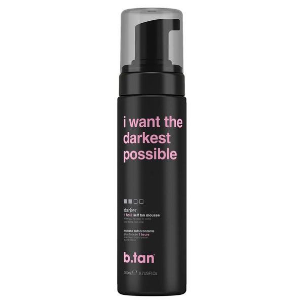B.Tan I Want the Darkest Tan Possible Mousse -rusketusvaahto 200ml