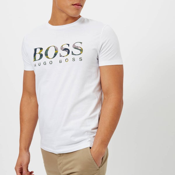 BOSS Orange Men's Tauno 7 Printed T-Shirt - White