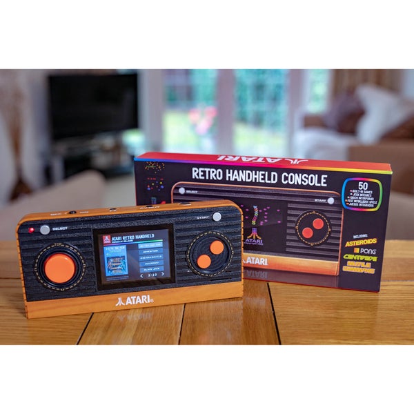 BLAZE Atari 'Retro' handheldconsole met 50 ingebouwde spellen