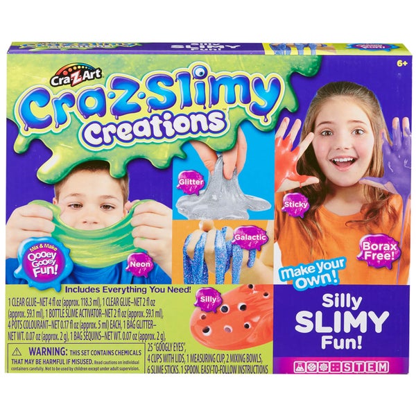 Cra-Z - Slimy Creations Silly Slimy Fun Kit
