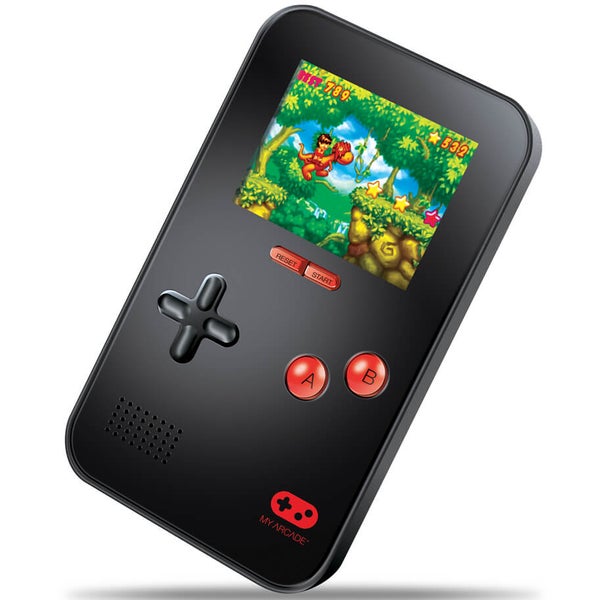 My Arcade Go Gamer Portable 16-Bit Games Machine (Includes 220 Built In Games) - Red / Black