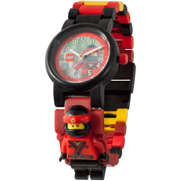 Horloge van Kai-minifiguur met schakels uit LEGO® NINJAGO® FILM™