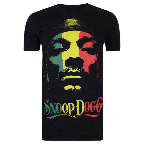 T-Shirt Homme Rasta Snoop Dogg - Noir