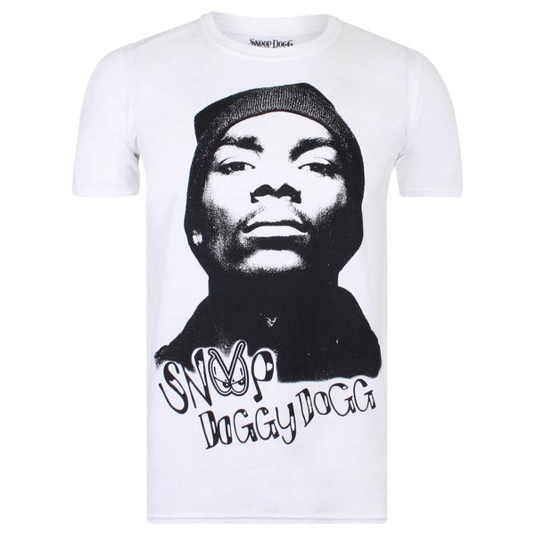T-Shirt Homme Snoop Doggy Dogg Snoop Dogg - Blanc