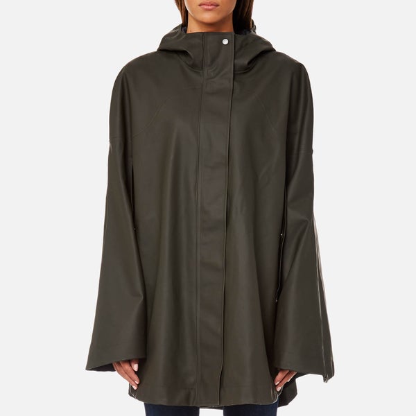 Hunter Women's Original Rubberised Cape - Dark Olive