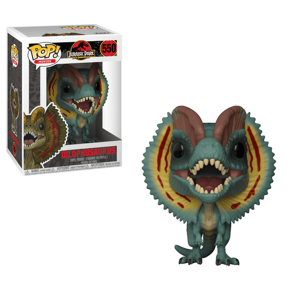 Jurassic Park Dilophosaurus Pop! Vinyl Figure