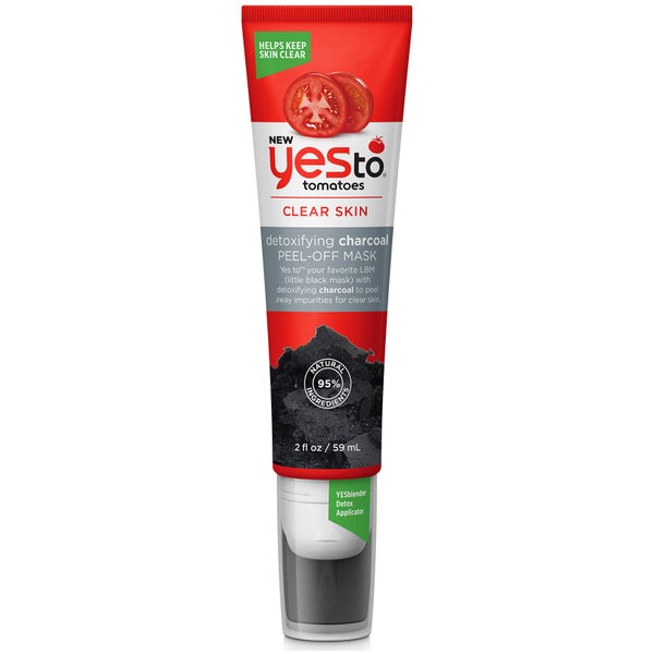 yes to Tomatoes Detoxifying Charcoal Peel-Off Mask(예스 투 토마토 디톡시파잉 차콜 필 오프 마스크 59ml)