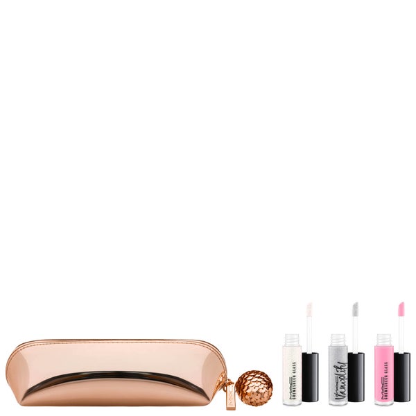 MAC Snow Ball Mini Lip Gloss Kit – Pink Silver