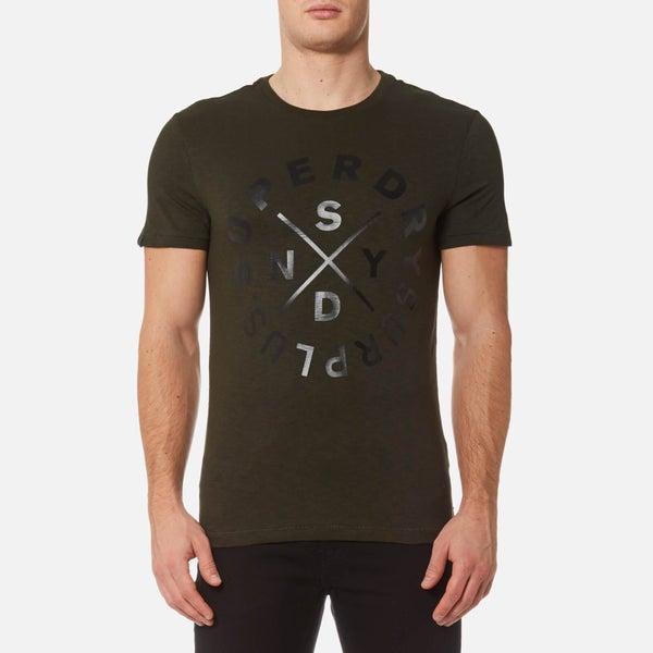 Superdry Men's Surplus Goods Short Sleeve Graphic T-Shirt - Surplus Goods Olive
