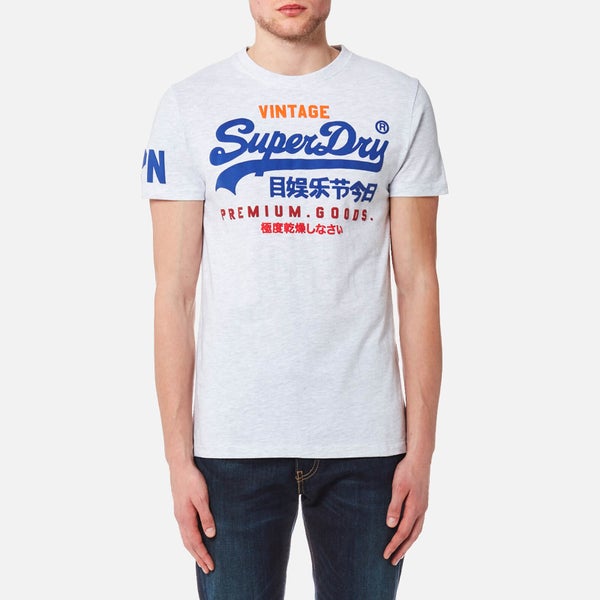 Superdry Men's Premium Goods T-Shirt - Ice Marl