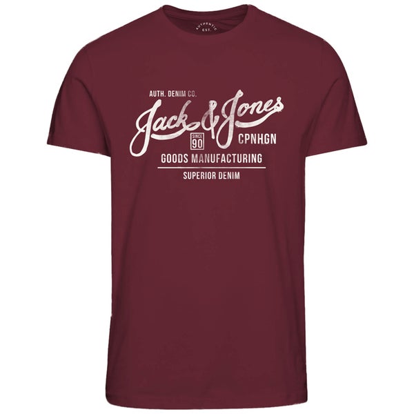 Jack & Jones Originals Men's Slack T-Shirt - Cordovan