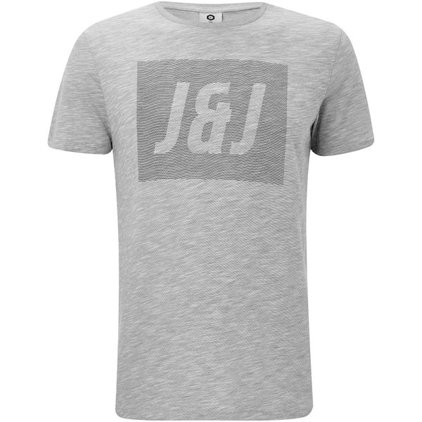 Jack & Jones Men's Core Toby T-Shirt - Light Grey Marl