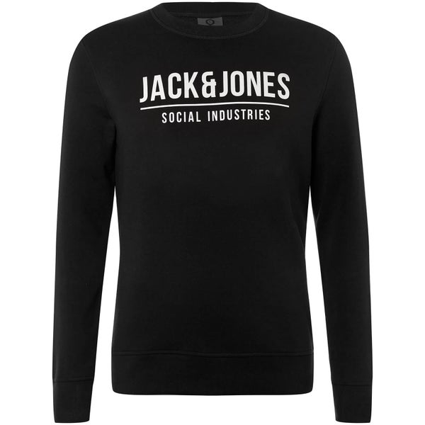 Jack & Jones Core Men's May Crew Neck Sweatshirt - Black