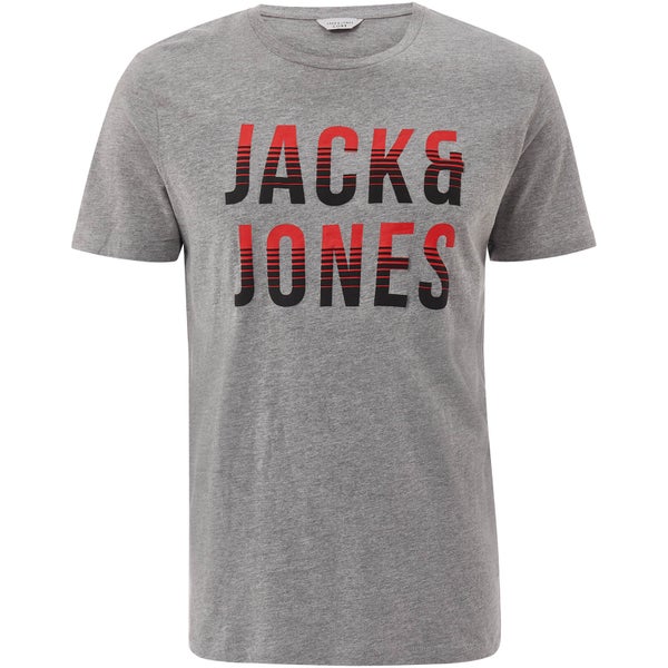 T-Shirt Homme Core Regent Jack & Jones - Gris Clair