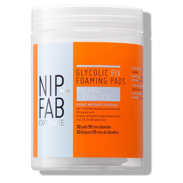 NIP+FAB Glycolic Fix Foaming Pads -glykolilaput 95ml