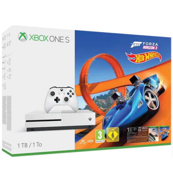 Xbox One S 1TB Console - Forza Horizon 3 and Hot Wheels
