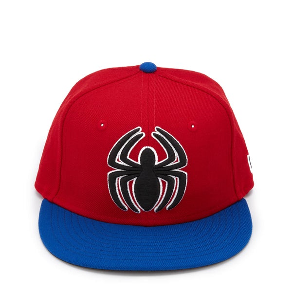 New Era 9Fifty Spiderman Red Royal Youth Snapback