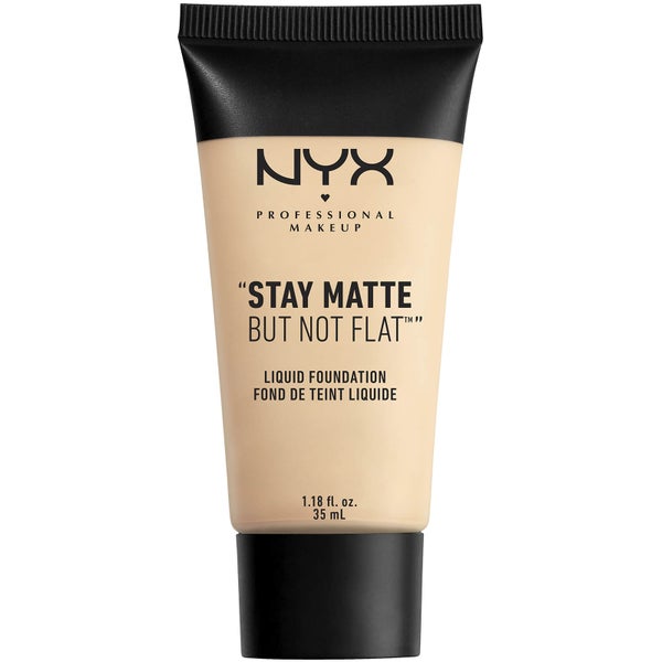 Base líquida de maquillaje mate Stay Matte But Not Flat NYX Professional Makeup (varios tonos)