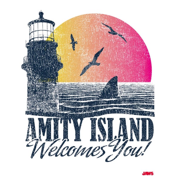 Jaws Amity Welcomes You Limited Edition Art Print