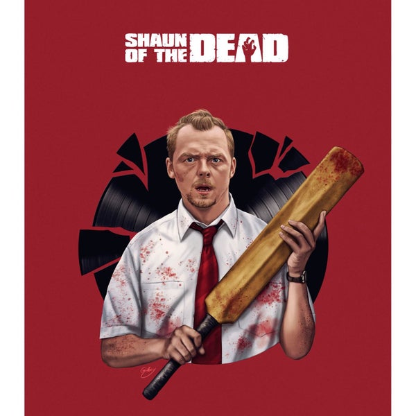 Shaun of the Dead Record Breaking Limited Edition Kunst print