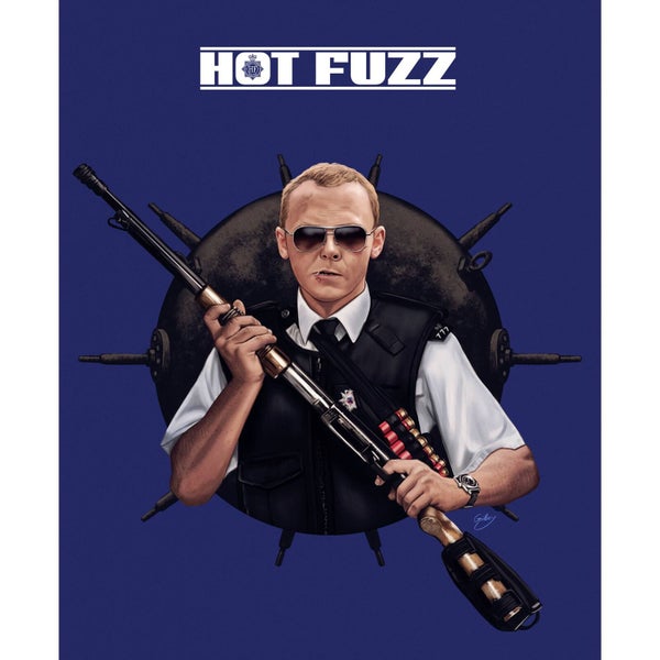 Hot Fuzz Ready For Action Limited Edition Art Print