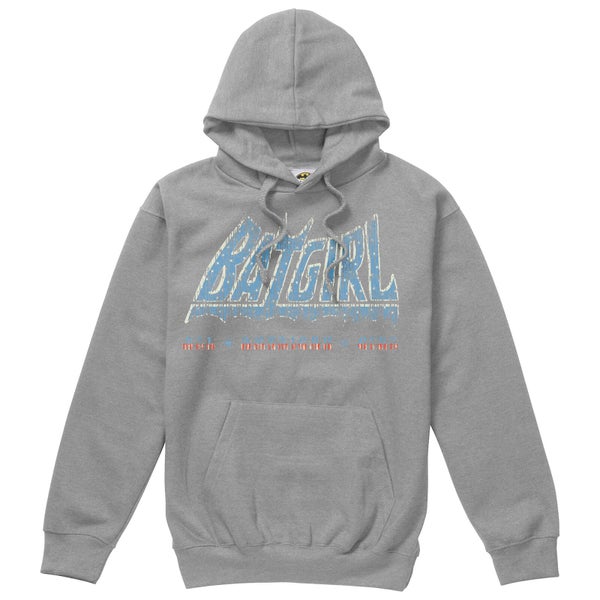 DC Comics Women's Batgril Americana Hoody - Sport Grey
