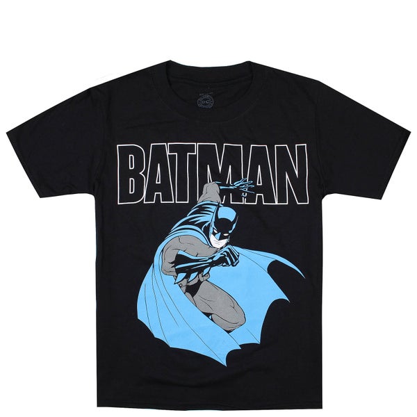 DC Comics Boys' Bat Attack T-Shirt - Black