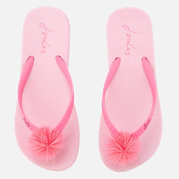 Joules Women's Flip Flops - Pale Pink