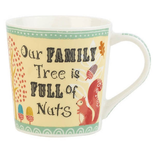 Bramble and Rocket Our Family Tree Mug