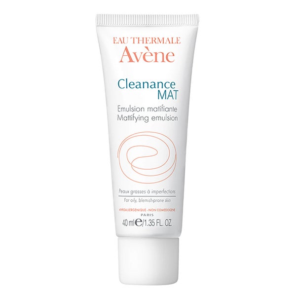 Avène Cleanance Mat Mattifying Emulsion Moisturiser for Oily, Blemish-Prone Skin 40 ml