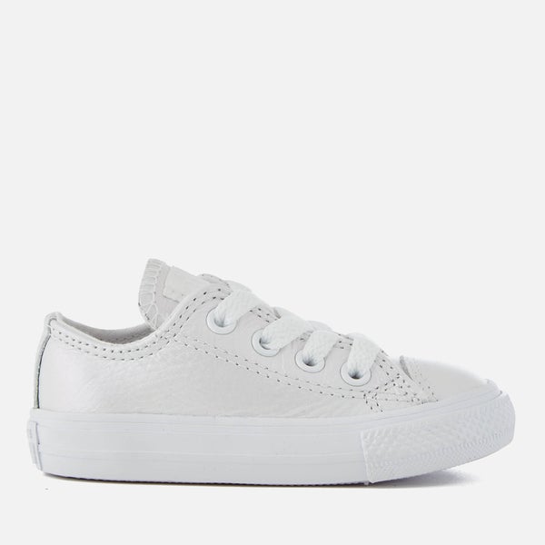 Converse Toddlers' Chuck Taylor All Star Ox Trainers - White/White/White