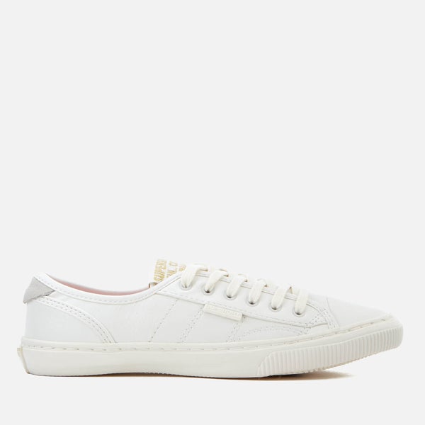 Superdry Women's Low Pro Luxe Trainers - Ivory