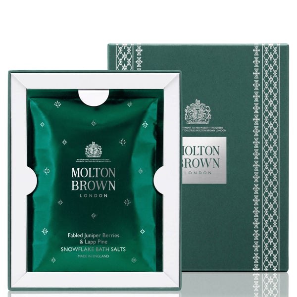 Molton Brown Fabled Juniper Berries and Lapp Pine Snowflake Bath Salts 180g