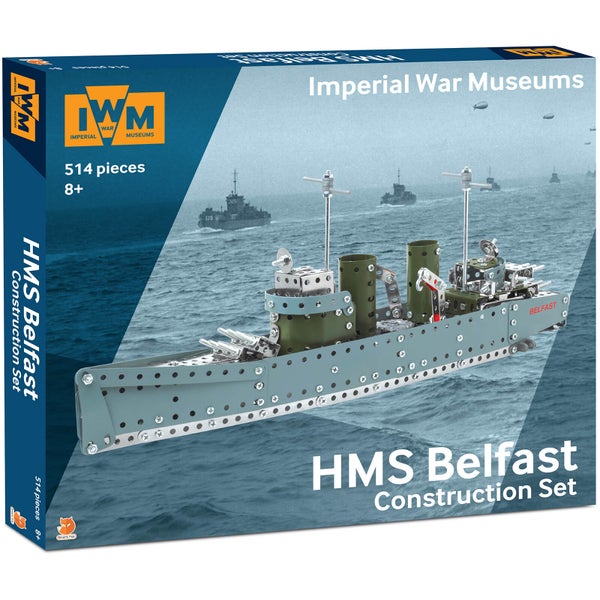 Jeu de construction HMS Belfast des musées de guerre impériaux