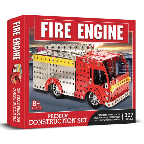 Fire Engine Premium Construction Set