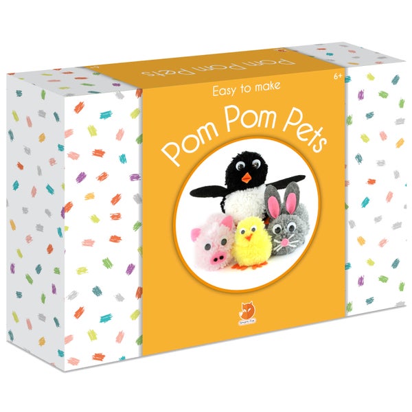 Smart Fox Jr. Easy to Make Pom Pom Pets
