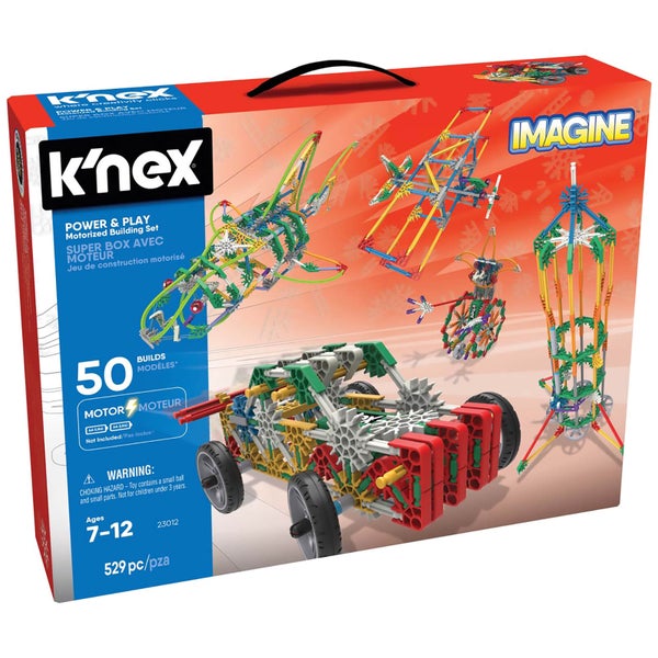 K'NEX Imagine Power & Play 50 Model Motorised Building Set (23012)